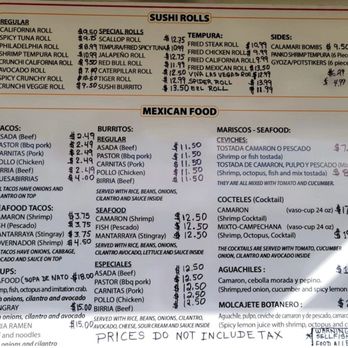 The Big Shrimp - Menu - Seafood Near Me