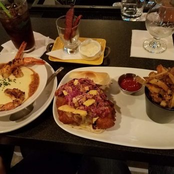 Fork & Ale - Shrimp and Grits and the chicken sandwhich. - New American Near Me - Douglassville, Pennsylvania Fork & Ale - Shrimp and Grits and the chicken sandwhich. - New American Near Me - Douglassville, Pennsylvania