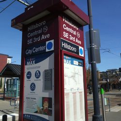 TriMet Hillsboro Central/SE 3rd TC MAX Station - Train schedule.