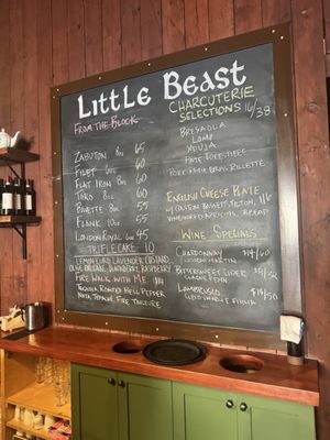 Menu photo 1 The Little Beast Seattle, WA Menu photo 1 The Little Beast Seattle, WA