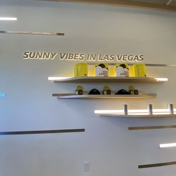 Sunright Tea Studio  - Merch wall inside - Bubble Tea Near Me - Las Vegas, Nevada