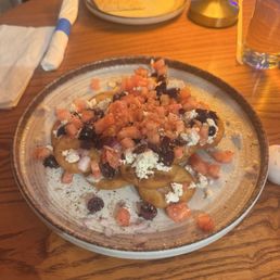 Greek nachos Greek nachos