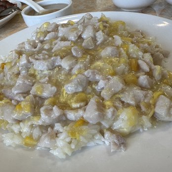 Cantonese BBQ Seafood Restaurant - Chicken and corn over rice - Seafood Near Me - Vancouver, British Columbia