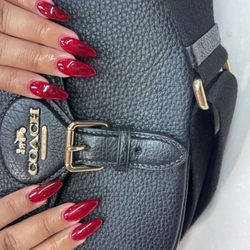 Christmas nails done by Nina