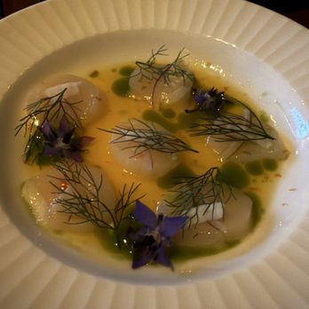 Hermon's - Hokkaido scallop crudo - New American Near Me - Los Angeles, California