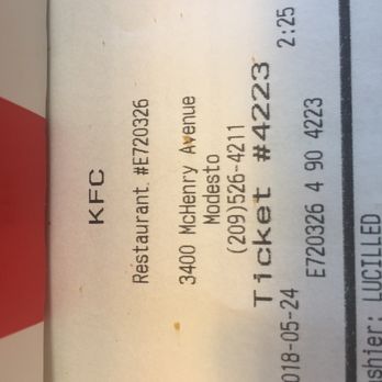 KFC - Just in case I added the wrong location - Fast Food Near Me - Modesto, California KFC - Just in case I added the wrong location - Fast Food Near Me - Modesto, California