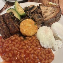 veggie english breakfast veggie english breakfast