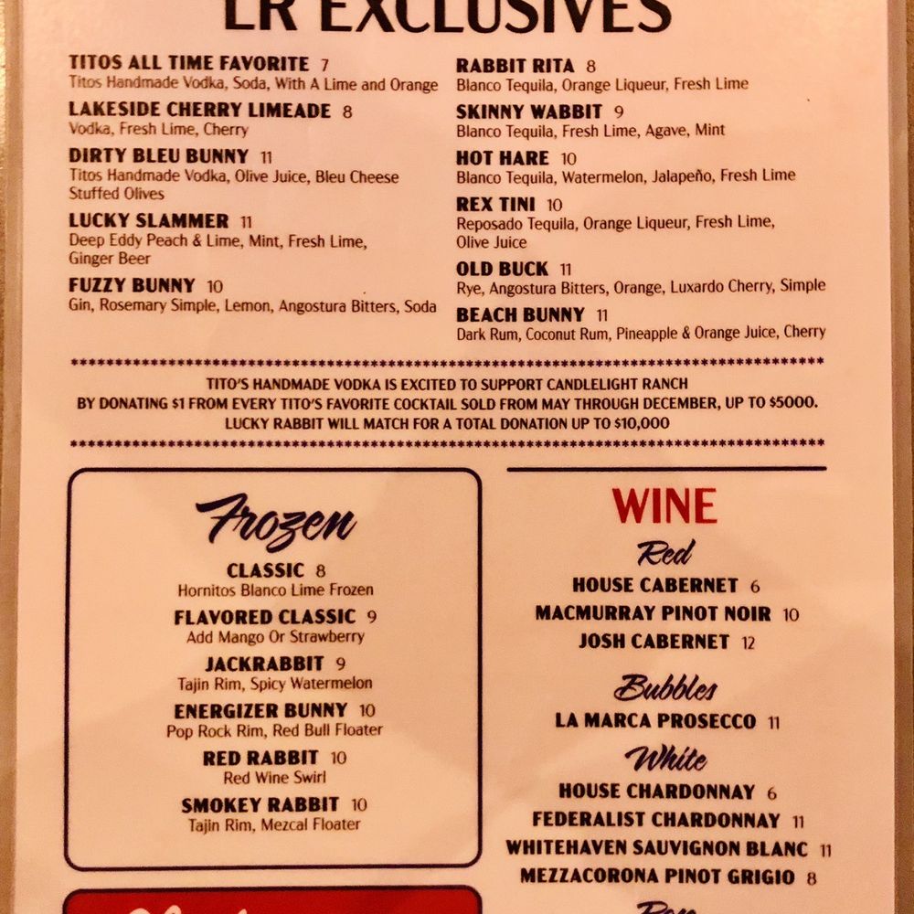 Lucky Rabbit - Dec 2023 Menu - Music Venues Near Me - Jonestown, Texas Lucky Rabbit - Dec 2023 Menu - Music Venues Near Me - Jonestown, Texas
