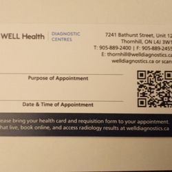 WELL Health - Contact info including new website
