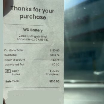 WD Battery - Deals - Battery Stores Near Me - Sacramento, California WD Battery - Deals - Battery Stores Near Me - Sacramento, California