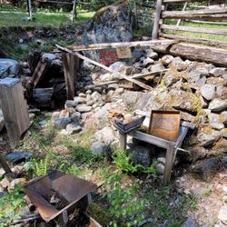 Gold Panner Campground - Old mine site