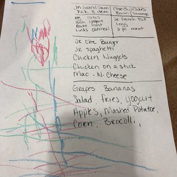 Denny's - a child's drawing of a flower - Diners Near Me - Terrell, Texas