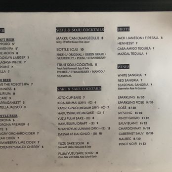 Mad For Chicken - Drink Menu - Chicken Wings Near Me - Brooklyn, New York