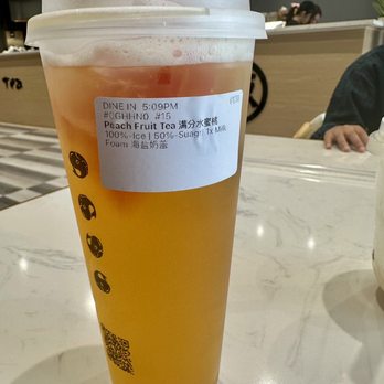 The Whale Tea Ramen - Peach fruit tea large - Ramen Near Me - Avon, Connecticut The Whale Tea Ramen - Peach fruit tea large - Ramen Near Me - Avon, Connecticut