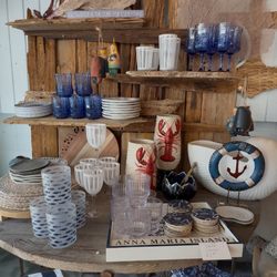 Original Sand Dollar - Glassware at the Original Sand Dollar.