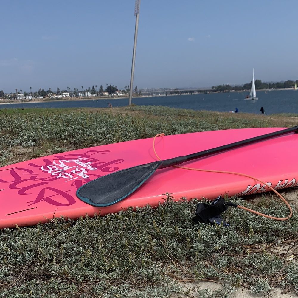 Surf Diva Surf School - Pretty Pinky Sup - Surf Shop Near Me - La Jolla, California Surf Diva Surf School - Pretty Pinky Sup - Surf Shop Near Me - La Jolla, California
