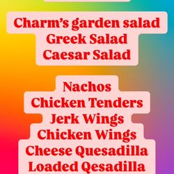 Charm’s Charm - Salads and appetizers