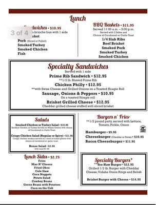Menu photo 3 Hog Wild Country Cafe Interlachen, FL Menu photo 3 Hog Wild Country Cafe Interlachen, FL