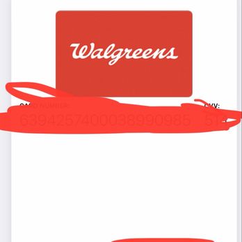Walgreens - Proof of the gift card I was holding on my Apple wallet - Drugstores Near Me - Westminster, California