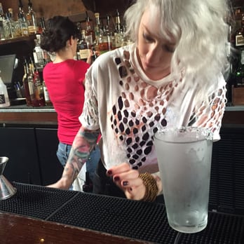 Room 389 - Dana making my fabulous Bloody Mary - Bars Near Me - Oakland, California