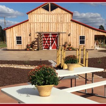 Whispering Pines Farm - Plenty of seating for your wedding guests on the outside pergola area. - Venues & Event Spaces Near Me - Roanoke, Alabama Whispering Pines Farm - Plenty of seating for your wedding guests on the outside pergola area. - Venues & Event Spaces Near Me - Roanoke, Alabama