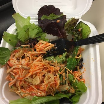 Poke Bros - Spicy ahini salad with toasted onions - Poke Near Me - Columbus, Ohio