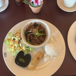 spicy basil beef lunch special spicy basil beef lunch special