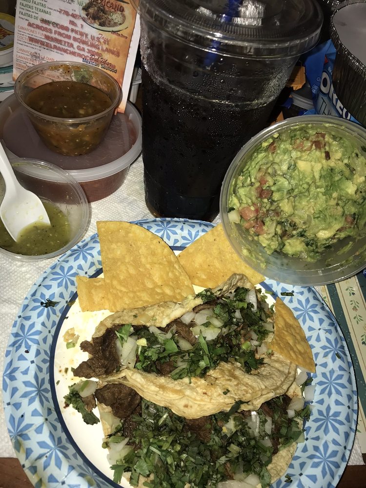 Food from El Ranchero