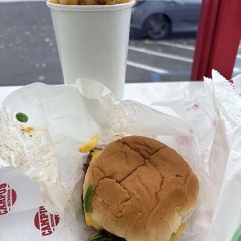 Campus Burgers - Single jalapeño smash and fries - Burgers Near Me - San Jose, California Campus Burgers - Single jalapeño smash and fries - Burgers Near Me - San Jose, California