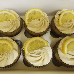 Sugar Mama Cupcakery - Earl grey cupcakes. Delicious