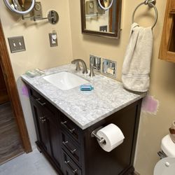 Quality Asphalt Sealcoating & Services - Vanity installation and plumbing