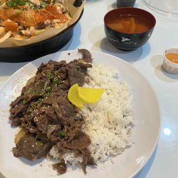Evergreen Food Factory - Bulgogi and rice - Korean Near Me - Longview, Texas