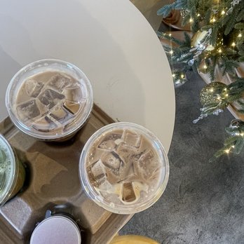 Homeboy Coffee - Spanish latte and honey lavender matcha. - Coffee & Tea Near Me - Artesia, California Homeboy Coffee - Spanish latte and honey lavender matcha. - Coffee & Tea Near Me - Artesia, California