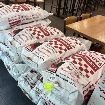 Five Guys - Where the magic starts. The potatoes - Fast Food Near Me - Raleigh, North Carolina Five Guys - Where the magic starts. The potatoes - Fast Food Near Me - Raleigh, North Carolina
