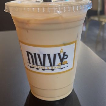 Divvy Coffee & Buns - Caramel iced latte w/ whole milk - Coffee & Tea Near Me - Pittsburgh, Pennsylvania Divvy Coffee & Buns - Caramel iced latte w/ whole milk - Coffee & Tea Near Me - Pittsburgh, Pennsylvania