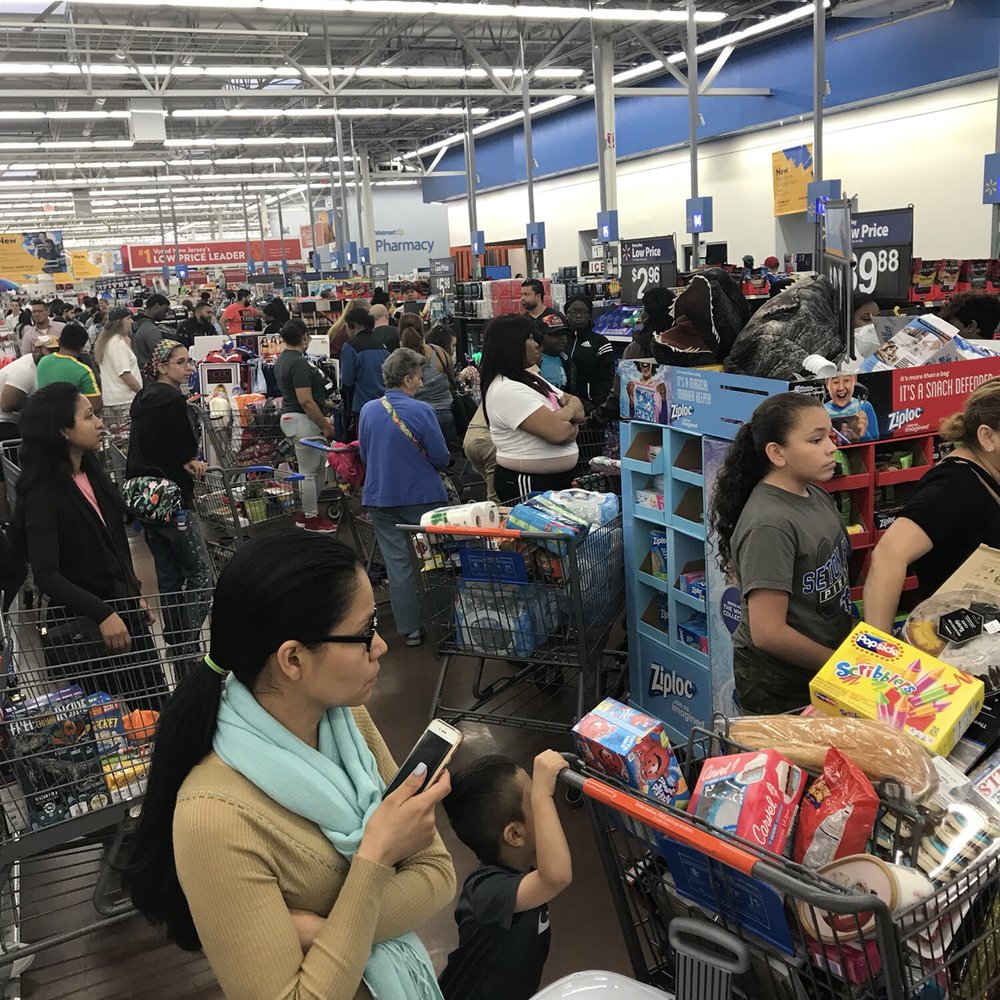 Walmart Supercenter - This is what it looks like on a Sunday evening because this place decides that remodeling the store is more important than their customers - Department Stores Near Me - Kearny, New Jersey Walmart Supercenter - This is what it looks like on a Sunday evening because this place decides that remodeling the store is more important than their customers - Department Stores Near Me - Kearny, New Jersey