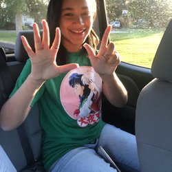 Schools Public - First day of seventh grade, on the way to Chief Joseph middle school.