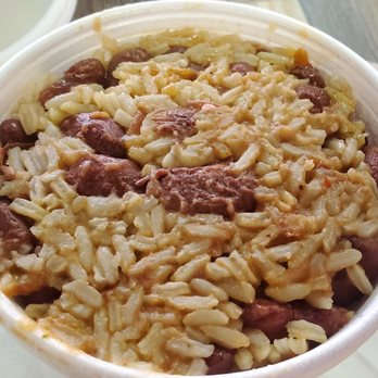 Pollo Riko - Rice mixed with beans called calentado - Colombian Near Me - Houston, Texas Pollo Riko - Rice mixed with beans called calentado - Colombian Near Me - Houston, Texas
