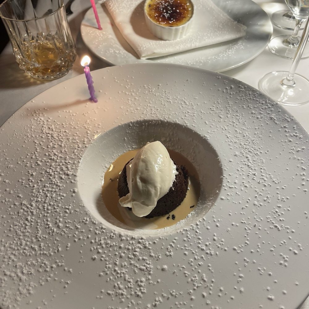 Bistro Provence - Anniversary dessert - French Near Me - Bethesda, Maryland