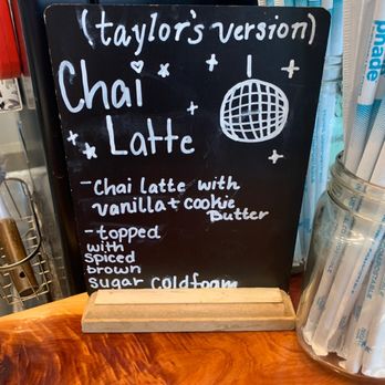 Foggy Place Cafe - a menu on a blackboard - Cafes Near Me - Onancock, Virginia