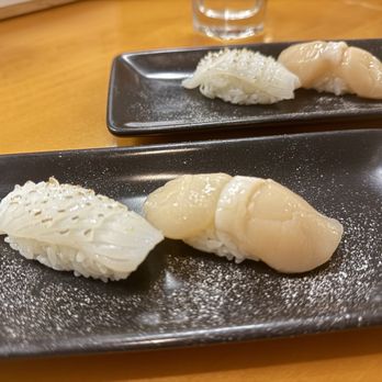 Sushi Ken - Seared ika and hotate - Sushi Bars Near Me - Torrance, California Sushi Ken - Seared ika and hotate - Sushi Bars Near Me - Torrance, California