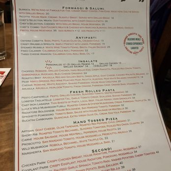 Osteria Marco - Menu - Italian Near Me - Denver, Colorado