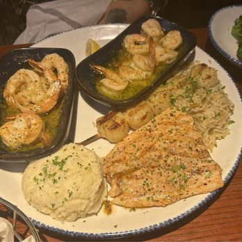 Red Lobster - Ultimate feast....salmon, scallops, shrimp scampi - Seafood Near Me - Madison, Wisconsin Red Lobster - Ultimate feast....salmon, scallops, shrimp scampi - Seafood Near Me - Madison, Wisconsin