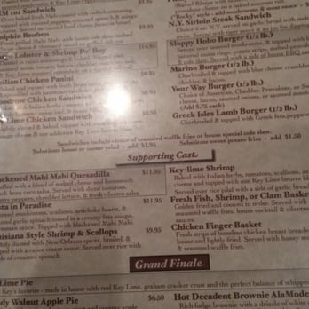 Hobo's Cafe - Menu - New American Near Me - Key Largo, Florida Hobo's Cafe - Menu - New American Near Me - Key Largo, Florida