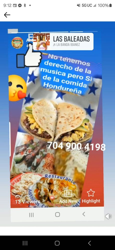 Antojitos Catrachos