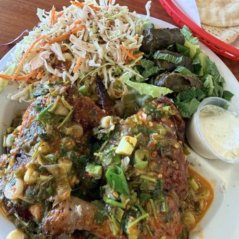 Chicken Maison - 1/2 Spicy Lemon Garlic Chicken Combo - Middle Eastern Near Me - Redondo Beach, California