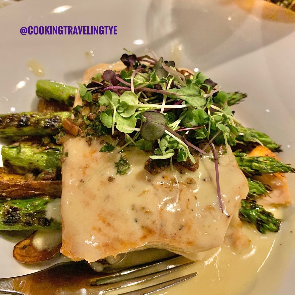 Fire Steakhouse-Wetumpka - Pan Roasted Salmon - Steakhouses Near Me - Wetumpka, Alabama Fire Steakhouse-Wetumpka - Pan Roasted Salmon - Steakhouses Near Me - Wetumpka, Alabama
