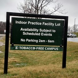 Eastern Michigan University Dome Field - Park somewhere else from 2:00 am to 6:00 am!