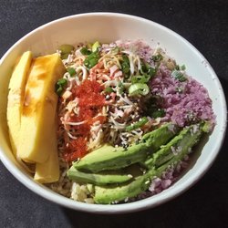 Rolltation - California roll  poke bowl with tamago