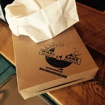Wake N Bake Donuts - Not sure if box will make it home unopened - Donuts Near Me - Carolina Beach, North Carolina Wake N Bake Donuts - Not sure if box will make it home unopened - Donuts Near Me - Carolina Beach, North Carolina